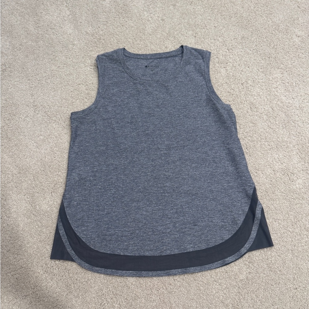Athleta Charcoal Gray Tank Top -Medium